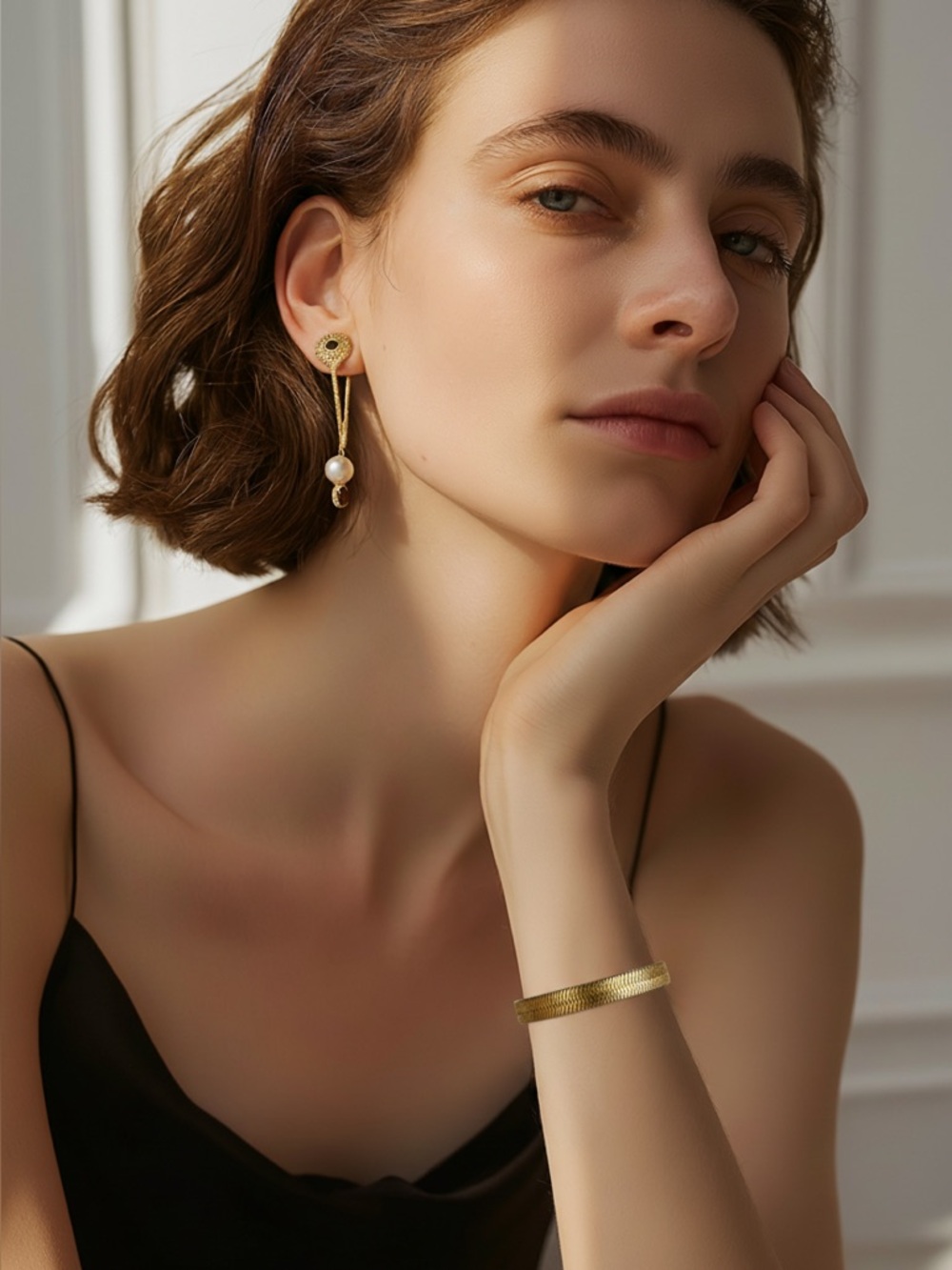 Goldtone Mesh Bracelet - Women Accessories